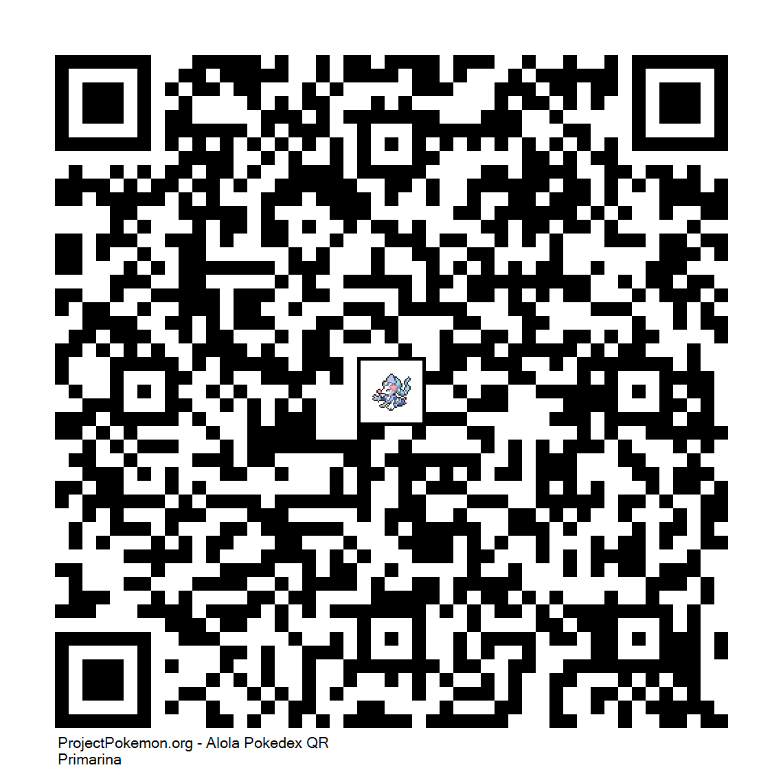 Cdigo QR de Primarina